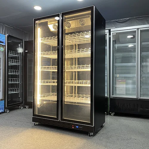 Commercial Refrigerator Glass Door Wine Beverage Coolers Countertop Wine Chiller In Bar