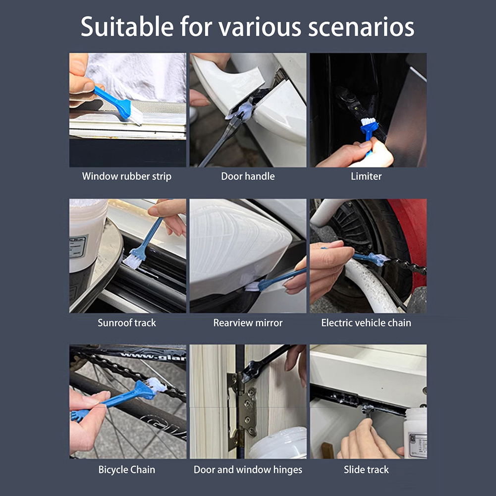 Graxa de manutenção para porta deslizante, à prova d'água, multifuncional, para teto solar de carro, maçanetas de porta, cuidados com dobradiças