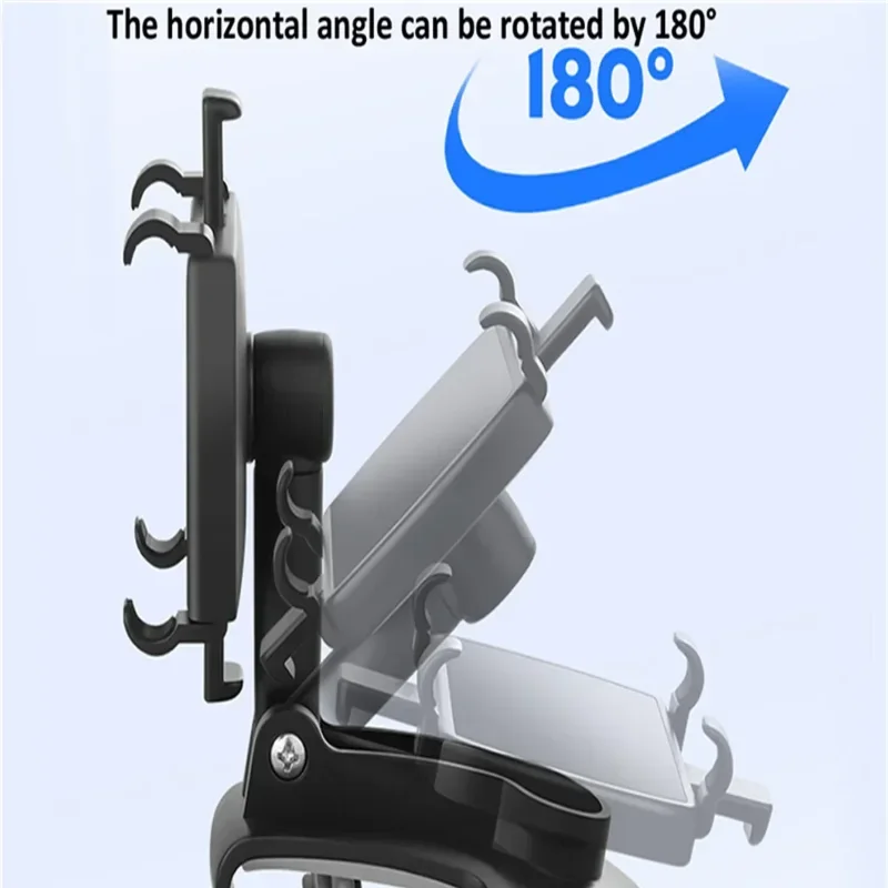 Universal Angle-Adjustable Car Phone Mount Rotate Secure Phone Car Clip Stand For Easy Accessibilit For iPhone Samsung Xiaomi