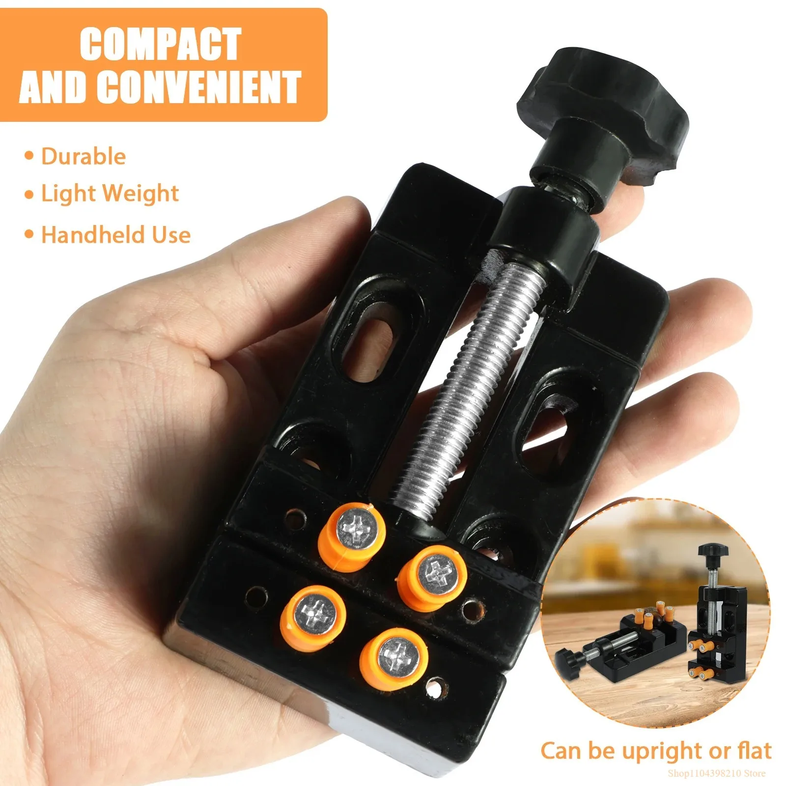 Multi-Purpose Clamping Blocks Mini Mini Drill Press Table Vise Multifunction DIY Sculpture Craft Fixed Machine Tool