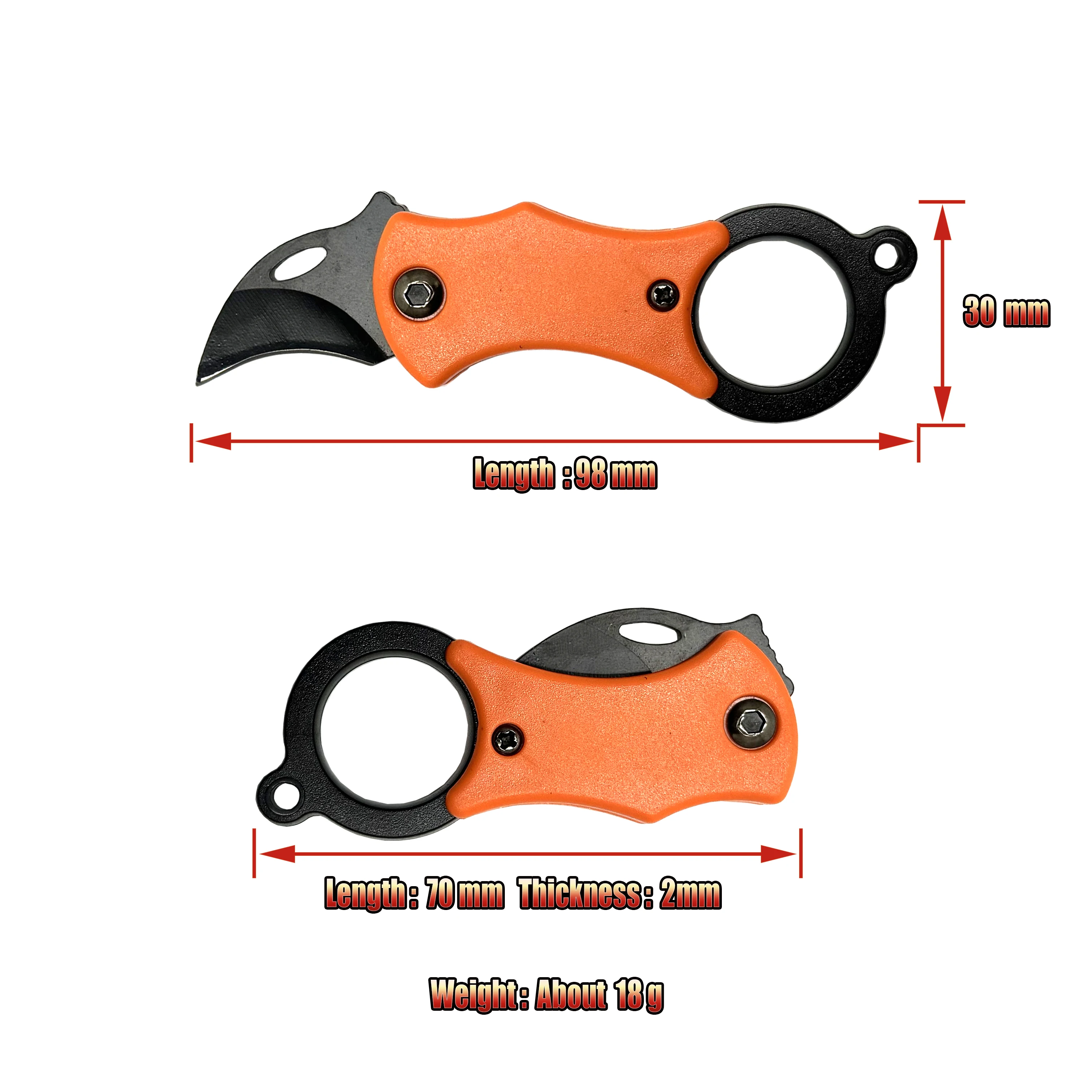 Mini cuchillo plegable, cuchillo de bolsillo portátil, Camping, alimentos procesados, dispositivo EDC para exteriores, llavero