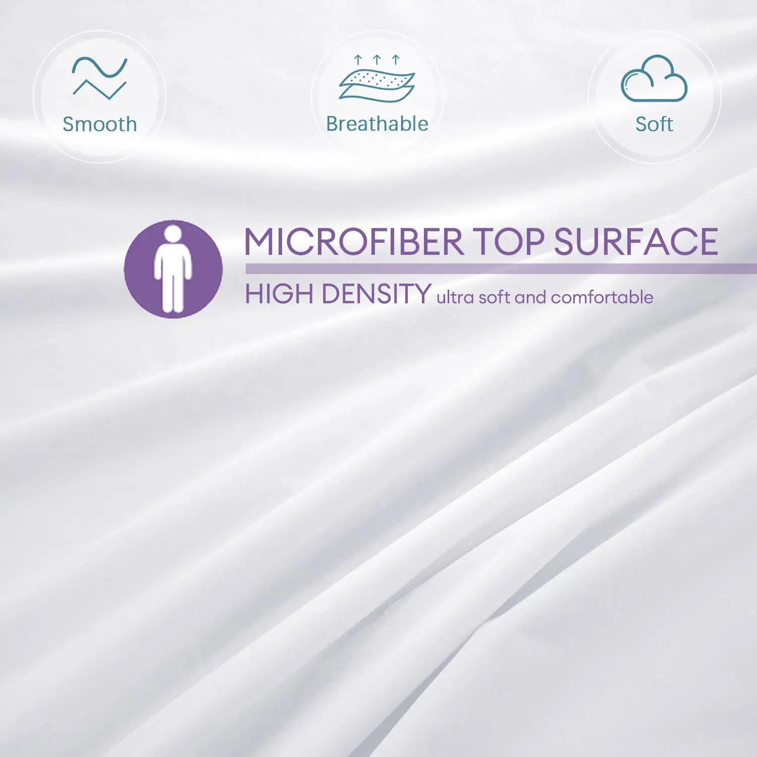 Protector de colchón para cuna, funda de colchón suave e impermeable, lavable, antiácaros, 1 ud.