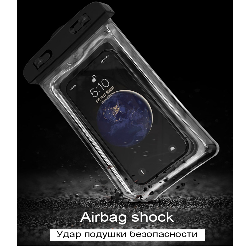 Paquete impermeable funda de teléfono móvil para IPhone 14 13 12 Pro Max Samsung S23 S22 Ultra Xiaomi 13 12T Huawei P30 bolsa impermeable