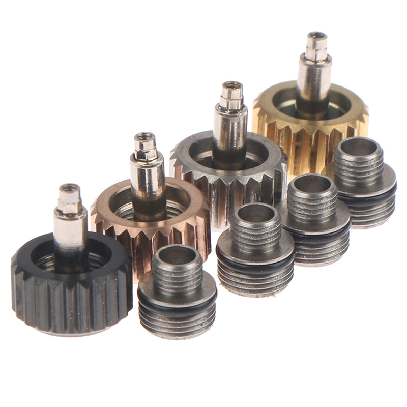 1 peça 5.3mm/6mm para relógio rolex coroas relógio substituição à prova d'água ferramentas de reparo variadas coroas de relógio de alta qualidade