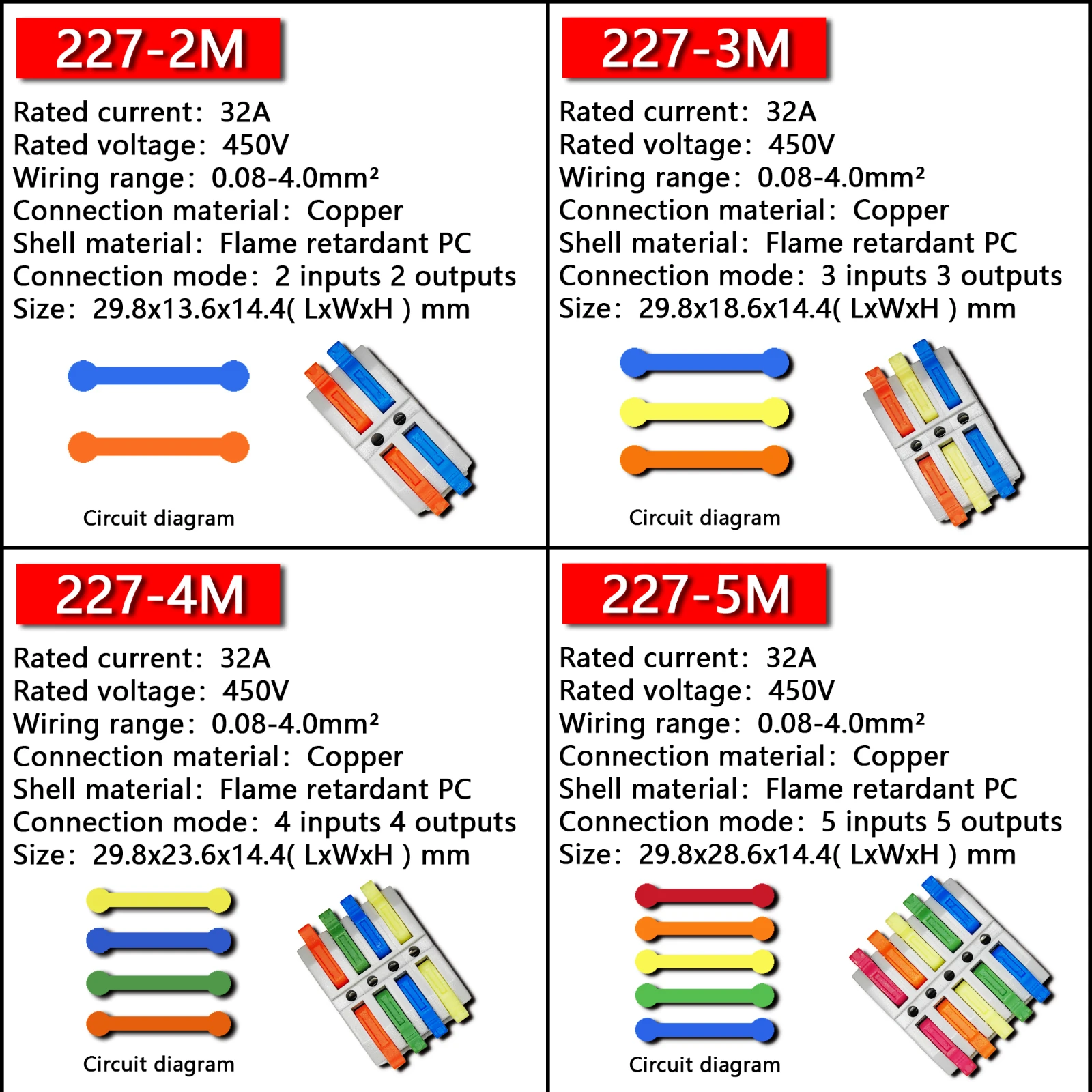 Dây Kết Nối Dây 424 Docking Cáp Conectors Nhanh Đa Năng Dây Nhỏ Gọn Dây Dẫn Điện Hít Nhà Ga Khối LED 2-15PIN