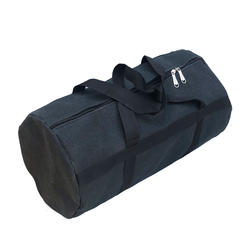 Bolsas de herramientas de lona gruesa, organizador de almacenamiento, tamaño grande, herrajes multifuncionales, llave, almacenamiento de herramientas, negro y verde