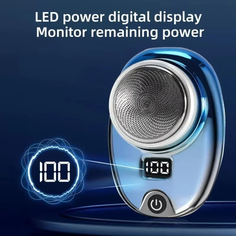 Xiaomi 남성용 전기 면도기 USB 충전식 휴대용 면도기 편안한 쉬운 여행 미니 수염 바디 헤어 트리머 포켓 면도기