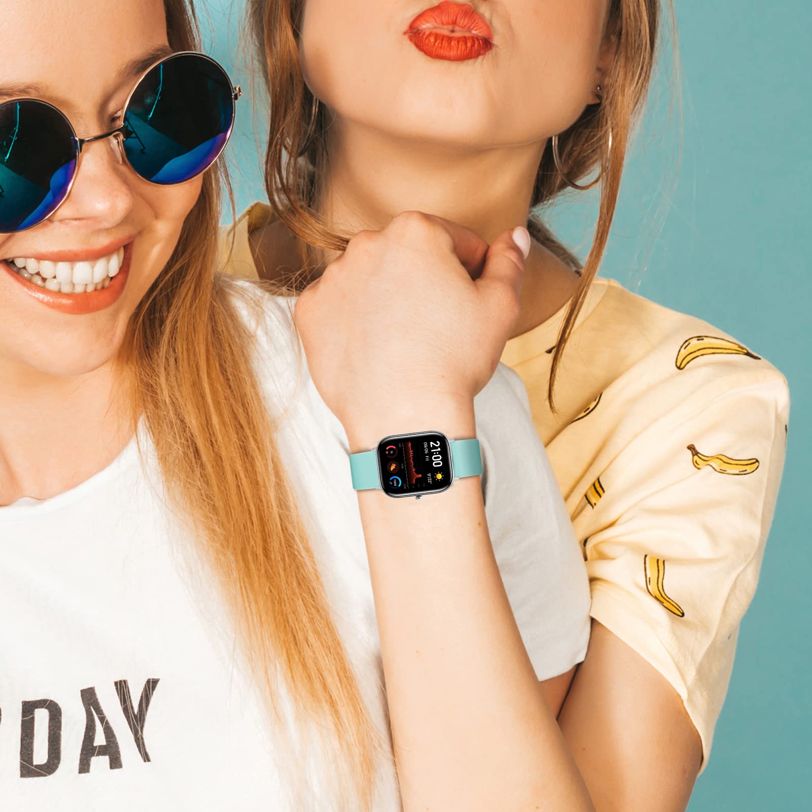 シリコンバンド Amazfit gts 2 3 4/bip/gtr 4 3 プロ/ストラトス 3 2 20 ミリメートル/22 ミリメートルスポーツ時計バンドブレスレット Amazfit ストラップ gts 2 3 4 ミニ