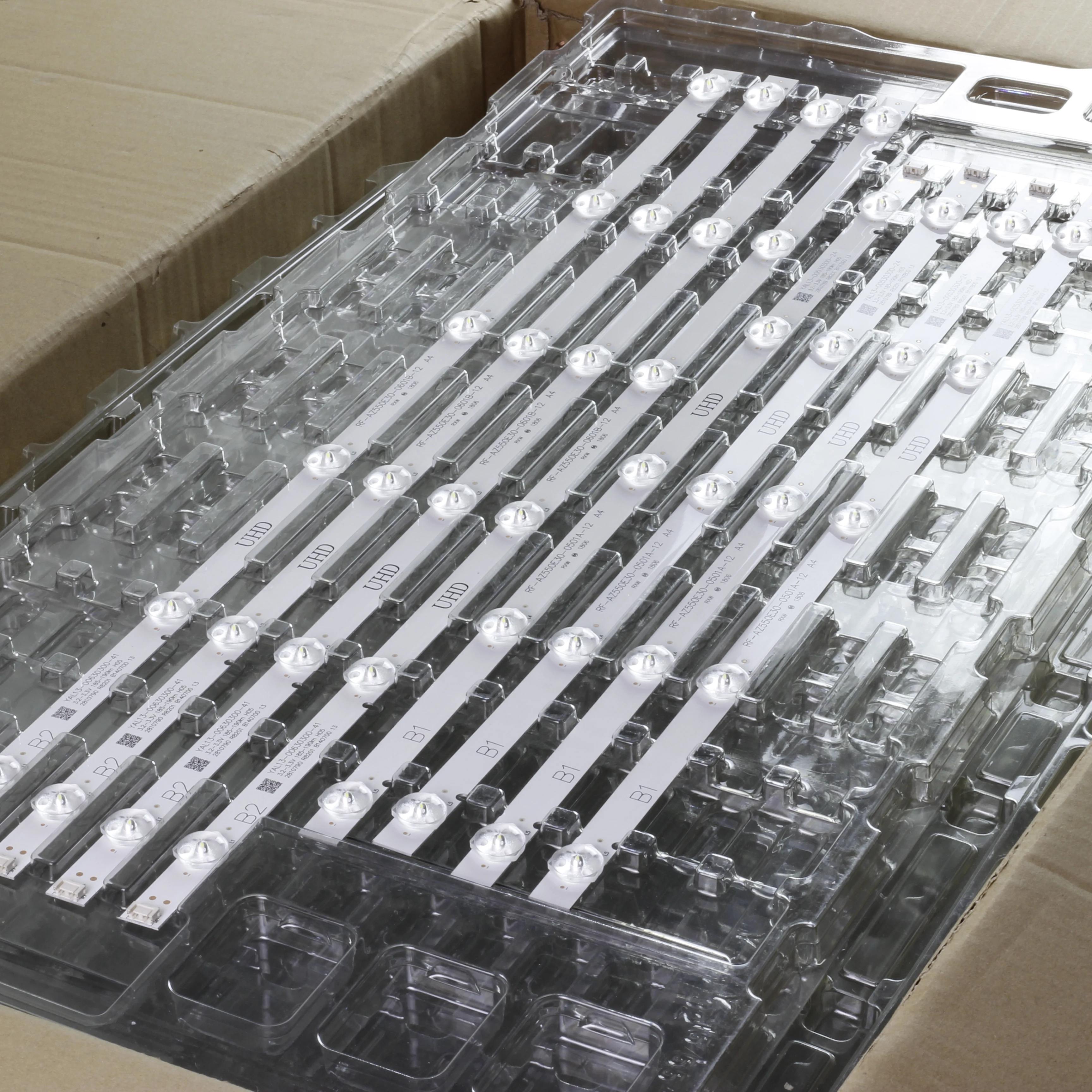 Tira de LED para iluminación trasera para TV de 55 "55UJ6200-UA 55UJ6200 RF-AZ550E30-0501A-12 RF-AZ550E30-0601B-12 SDL550WY LD0-910 55E388G
