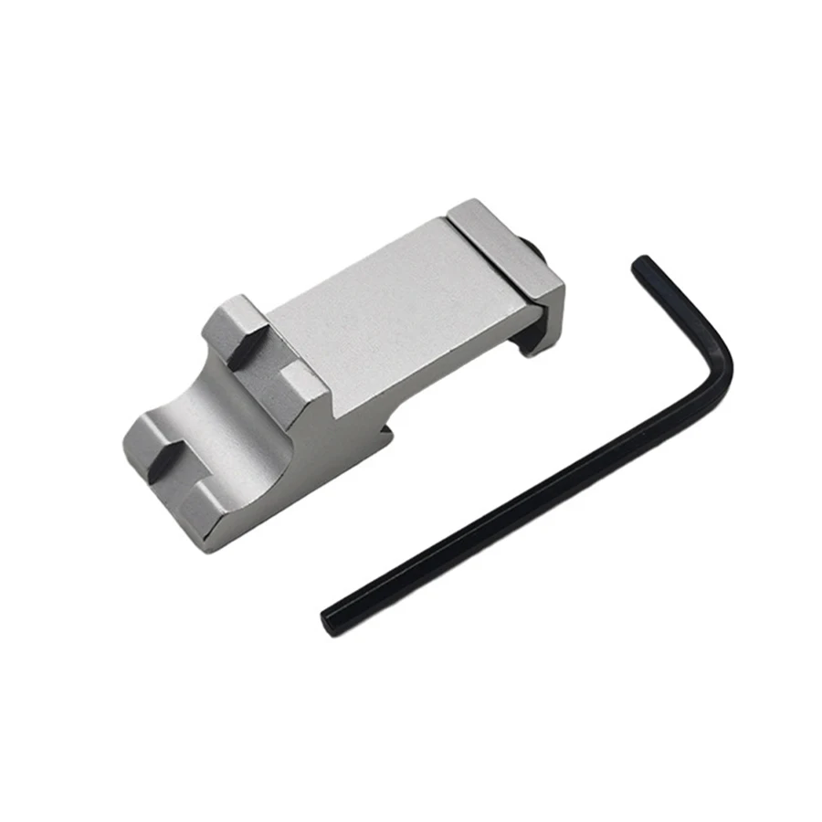 45 graden hoek offset zijadapter RTS 20 mm railwapen tactische zaklamp laser scope mount jachtgeweer