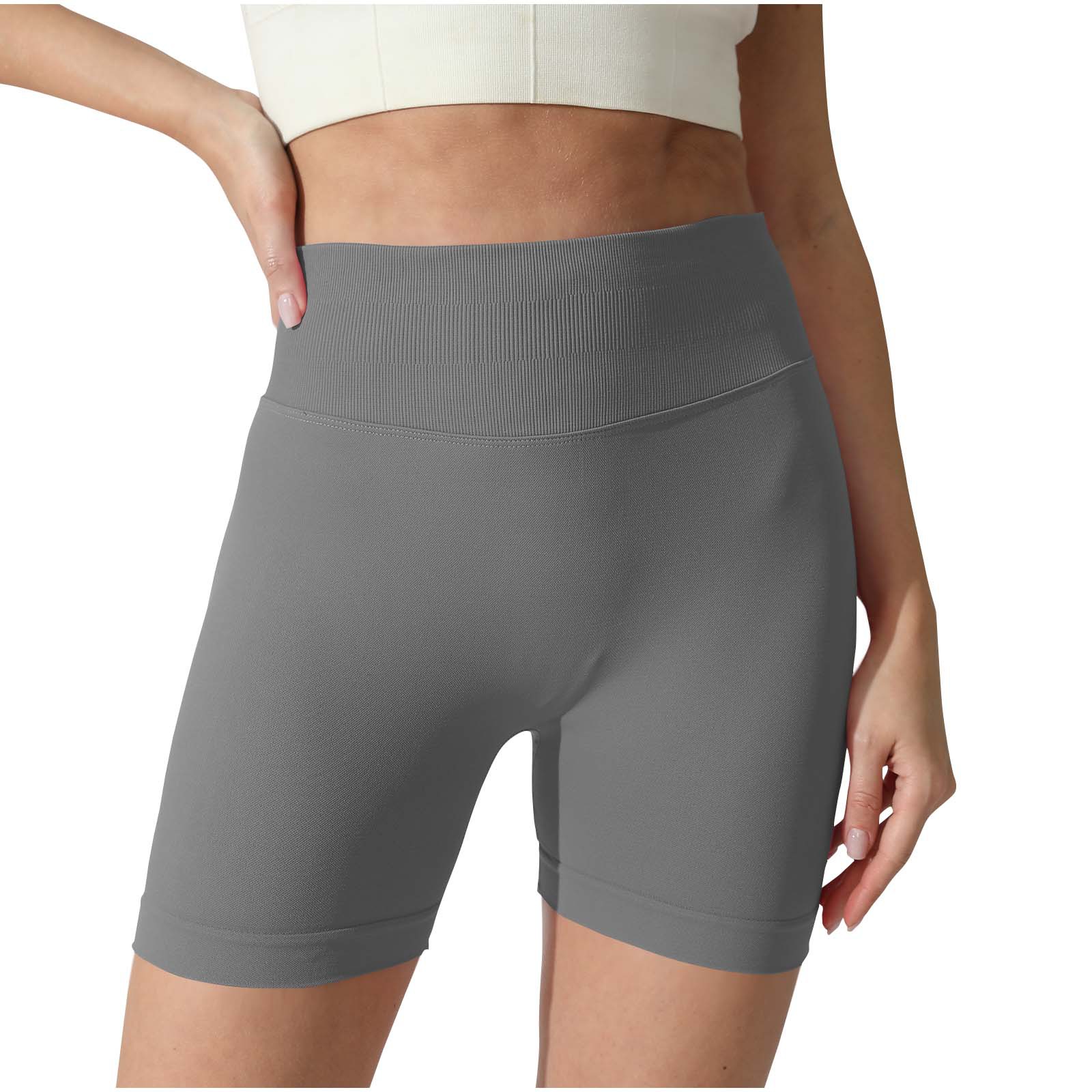 Women's High-Waisted Seamless Fitness Shorts: Tummy Control Compression, Butt-Lifting, High-Elastic Breathable, for YOGA