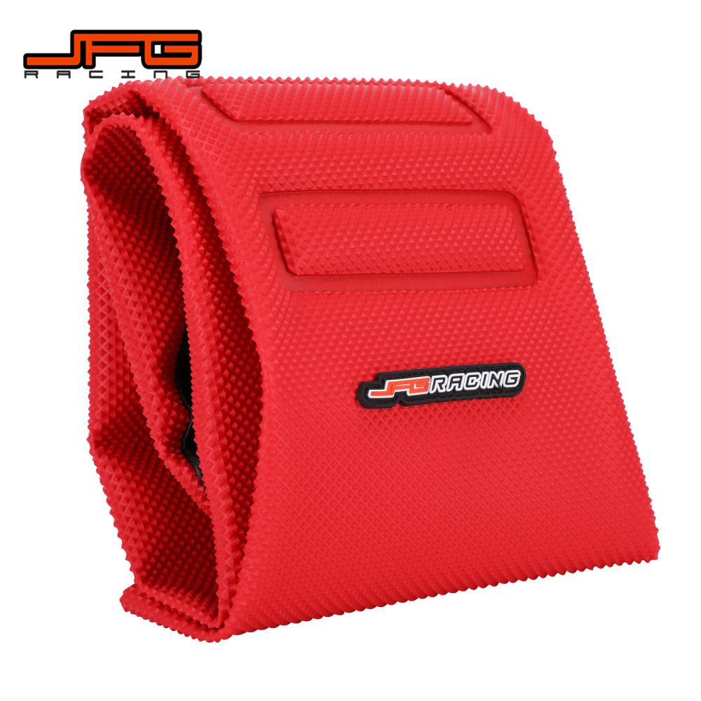 Accesorios para motocicleta, funda de asiento Universal de PVC, diseño antideslizante, resistente al agua para KTM, Honda, Suzuki, Kawasaki, motocicleta todoterreno