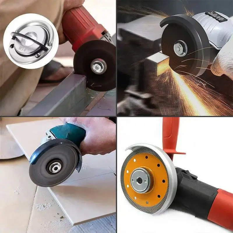 M10 M14 5/8''-11 Angle Grinder Flange Nut Inner Outer Quick Release Locking Nut Replace For Bosch Metabo Milwaukee Makita Dewalt