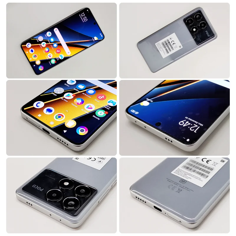 新しい POCO X6 Pro 5G グローバルバージョンスマートフォン NFC 寸法 8300-Ultra 6.67 インチ 1.5K 120Hz DotDisplay 64MP カメラ OIS 67W