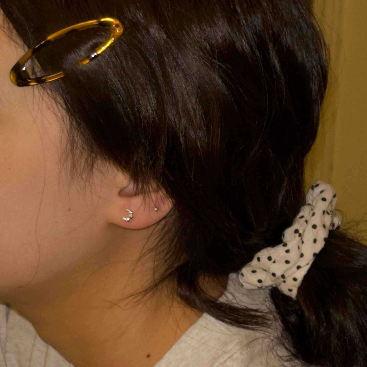 Accesorios Vintage para mujer, pinzas para el cabello ovaladas con pegamento con estampado de leopardo, bonito abalorio coreano BB, joyería, accesorios para el cabello, regalos, 1 ud.