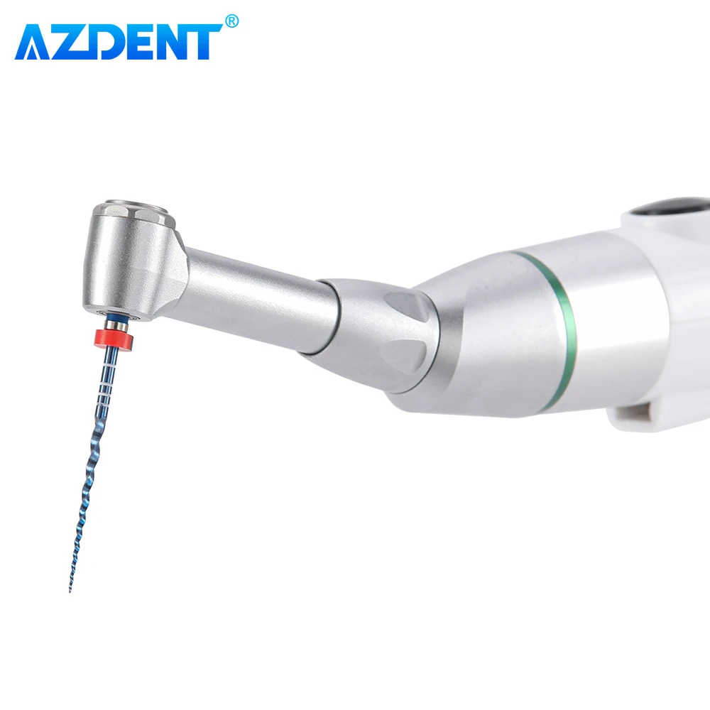 6pcs/Box AZDENT Dental Endo V Blue Root Canal Rotary File Thermal Activation NiTi Files Engine Use #15-#40 21mm/25mm Taper 04/06
