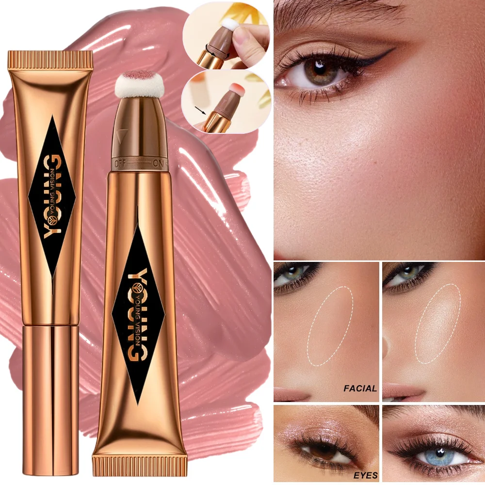 Cuscino d'aria YOUNG VISION, fard in polvere, stick lucido, liquido per il trucco, rouge, 6 colori opzionali