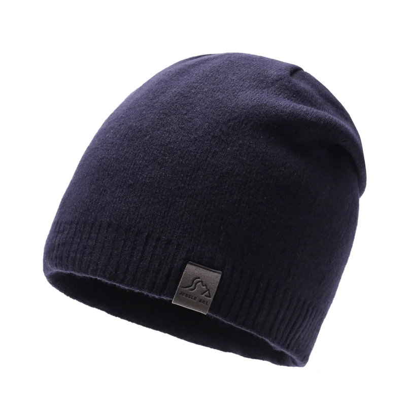 Men's Beanie Hats, Cold Hats, Ice Hats, Outdoor Warm Knit Hats, High Elastic Velvet Soft Hats
