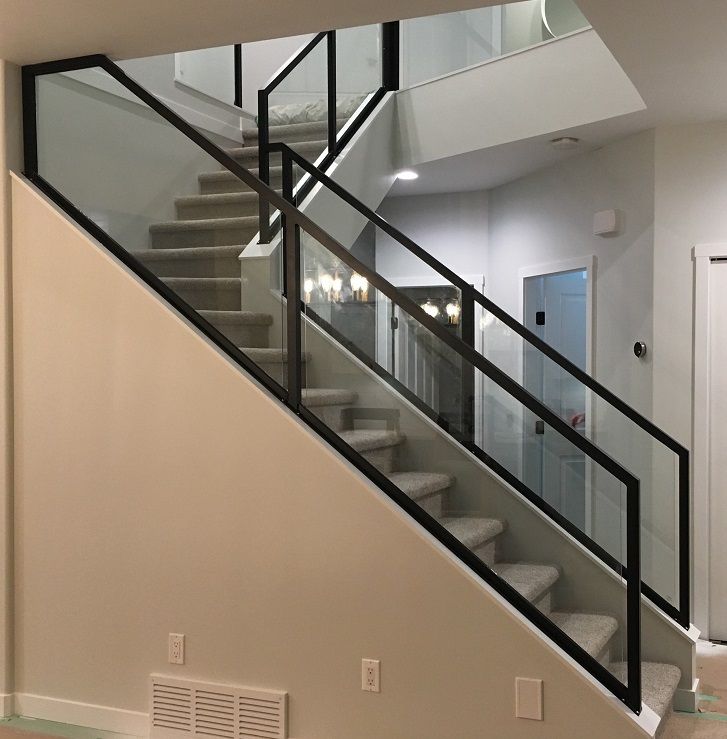 High Quality Modern Terrace Railings Design Glass Balustrade Frameless Railing Balcony with Glass Stainless Steel Handrails