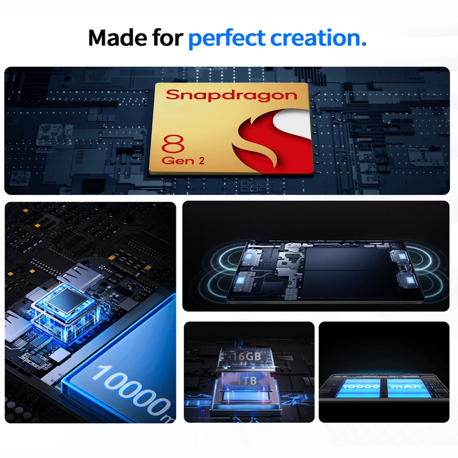 2025 nouvelle Version mondiale 10.1 pouces Android 13 tablette Snapdragon8Gen2 10000mAh 16GB + 1TB 11 Pro GPS 5G WiFi Bluetooth double languette SIM
