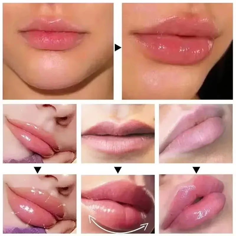 2025 aceite regordete para labios aumenta la elasticidad de los labios voluminizador al instante hidrata de larga duración brillo regordete de labios maquillaje de belleza Sexy