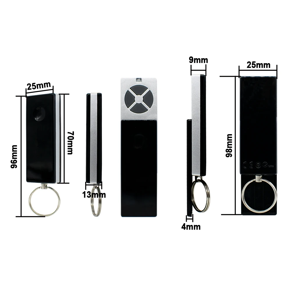 LiftMaster Chamberlain TX4UNI TX2EV TX2REV TX4UNIS TX4UNIF TX4RUNI mando a distancia para puerta de garaje, 1/2/3 piezas, 433MHz