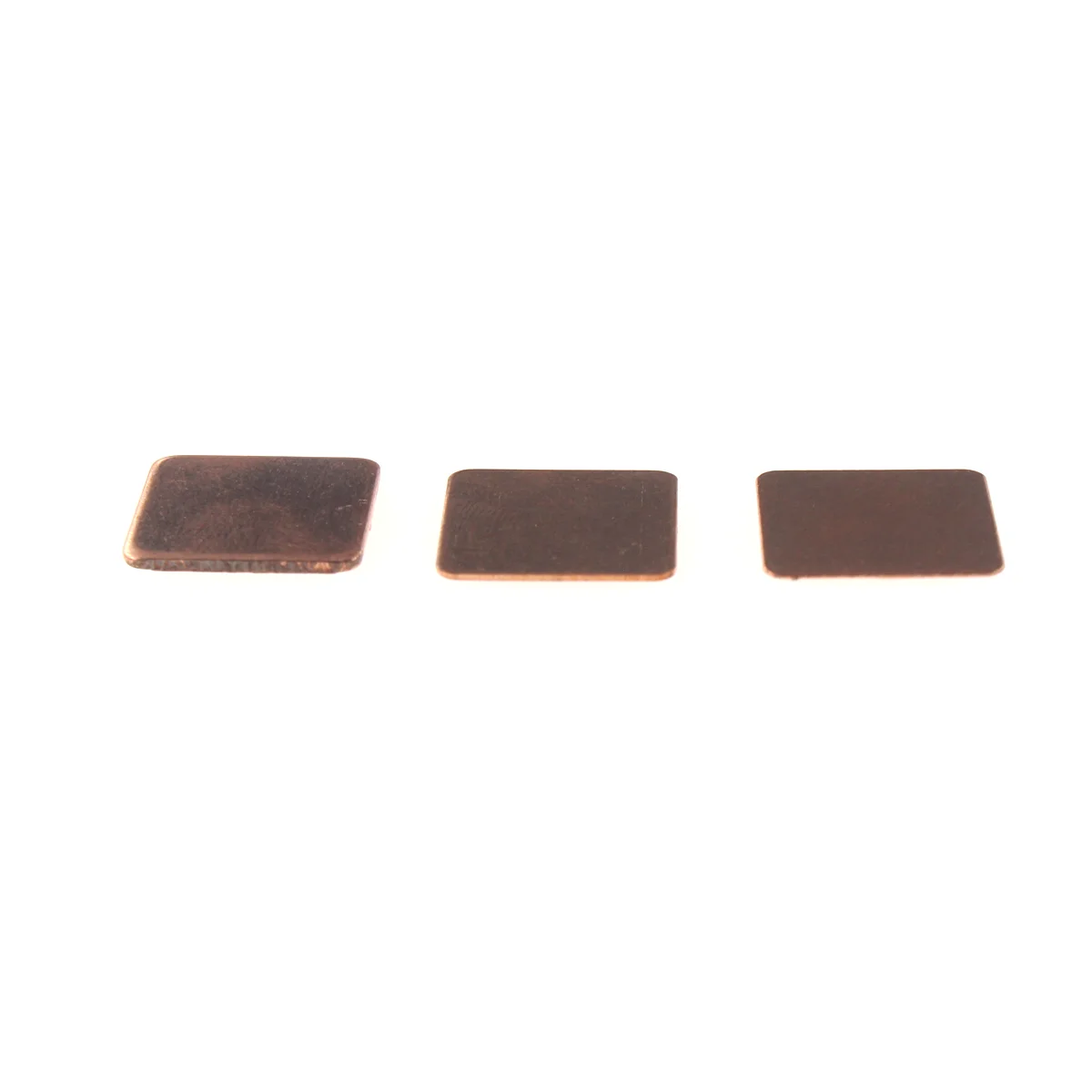 50pcs 0.1/0.3/0.5/0.8/1mm Laptop Copper Sheet Plate Strip Shim Thermal Pad Heatsink Sheet For GPU CPU VGA Chip RAM Cooling