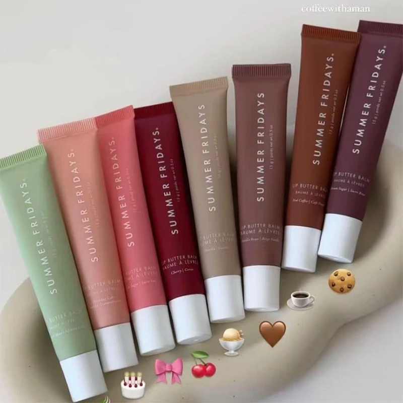 Letni Balsam do Ust Nawilżający Błyszczyk do Ust Efekt Lustra Lip Gloss Zapach Waniliowego Różowego Cukru Kawy Ciasta Szminka Transparentny Olejek do Makijażu