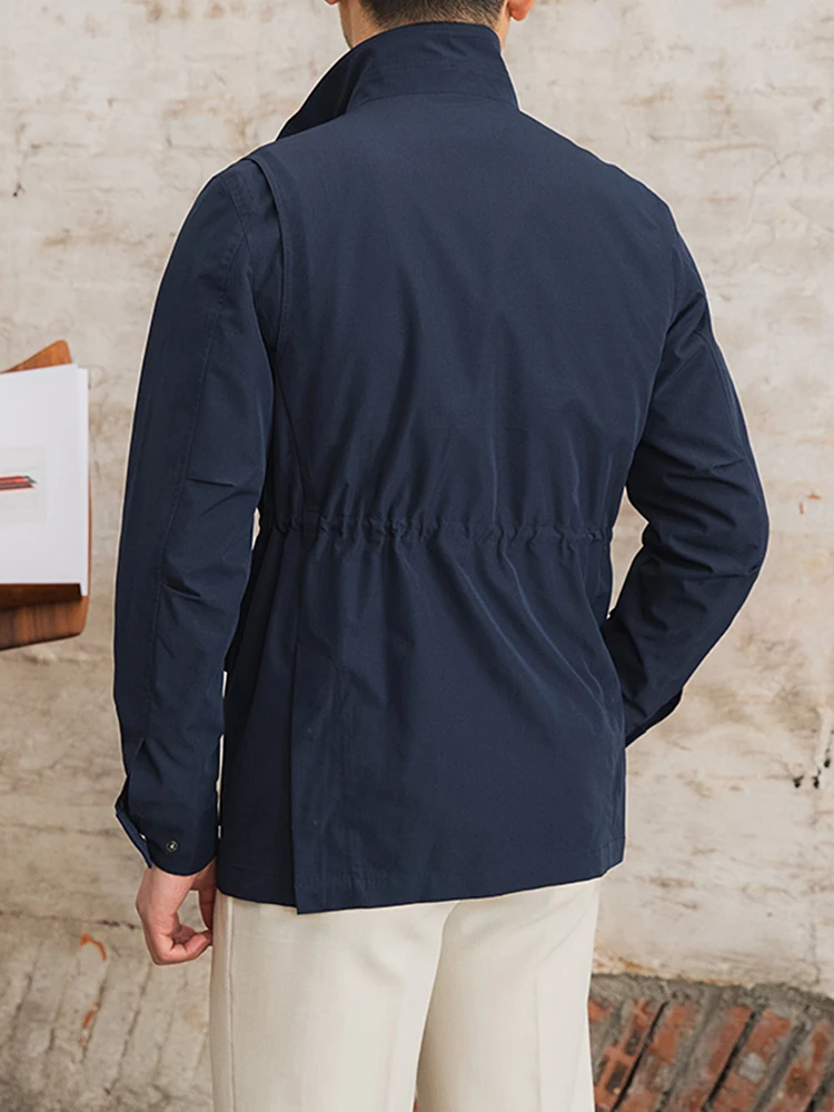 แจ็กเก็ตกันน้ำสำหรับผู้ชาย jaket inggris M65แนวเรโทรสามฤดูในฤดูใบไม้ผลิและฤดูร้อน