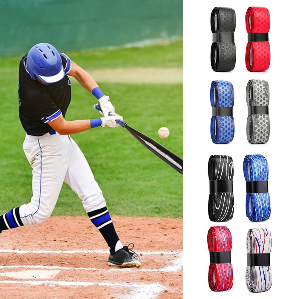 1 Stuks Pu Baseball Bat Tapes Wrap Schokabsorptie Multicolor Anti-Slip Sport Accessoiress Bockey Cricket Softbal Bat Grip