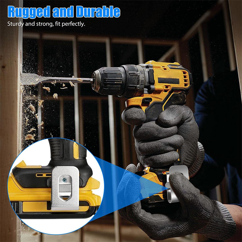 ตะขอคลิปหนีบเข็มขัดสําหรับตัวขับสว่าน Dewalt 20V N 268241   เอ็น 169778   DCD980 เอ็น 086039   DCD985 สว่านไฟฟ้าเข็มขัดตะขออุปกรณ์เครื่องมือไฟฟ้า