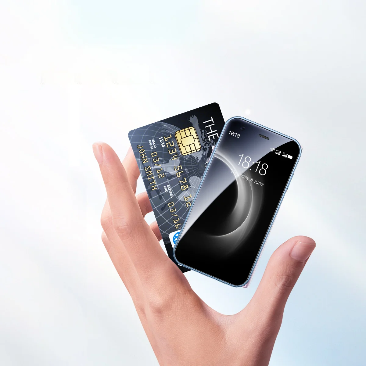 SOYES XS15 มินิสมาร์ทโฟน 3.0 นิ้ว 2GB RAM 16GB ROM Dual SIM สแตนด์บาย Play Store 3G สมาร์ทโฟนขนาดเล็ก
