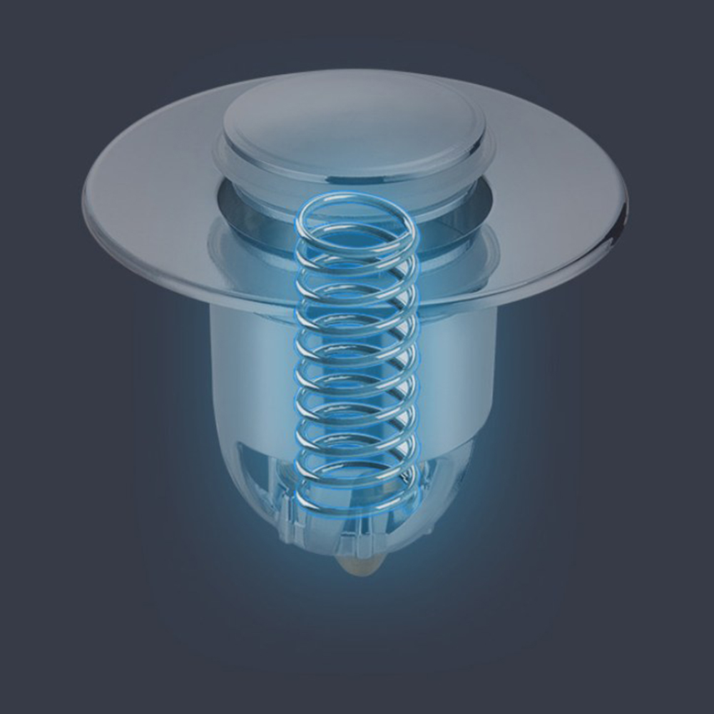 Abflussstopfen Pop-Up Bounce Core Waschbecken Abflussfilter Haarfänger Dusche Waschbecken Sieb Bad Stopper Badezimmer Heimwerker