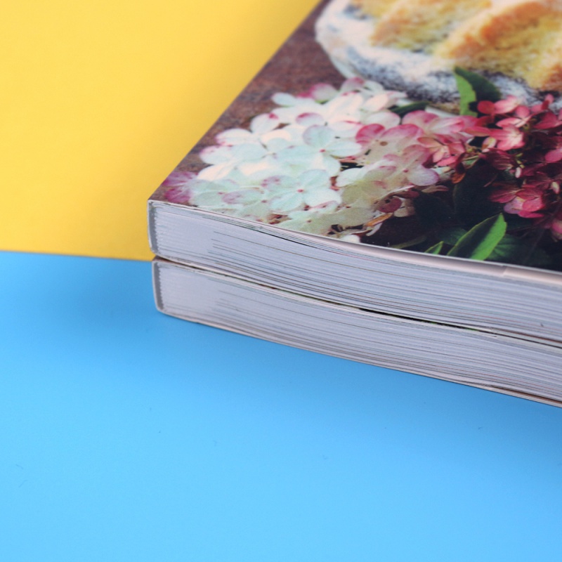 Impresión personalizada de libros de cocina, libro de recetas baratas, catálogo de revistas, novedad