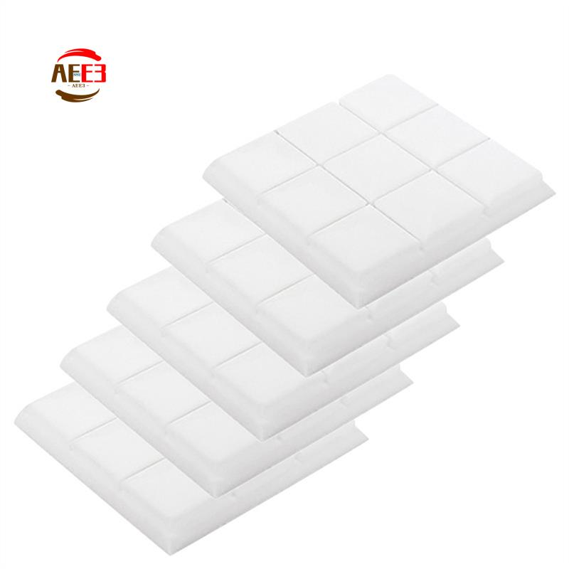 AEE3-Acoustic Foam Panels, 5 Pack 30X30x5cm Mushroom Studio Wedge Tiles, Sound Panels Sound Proof Foam Panels