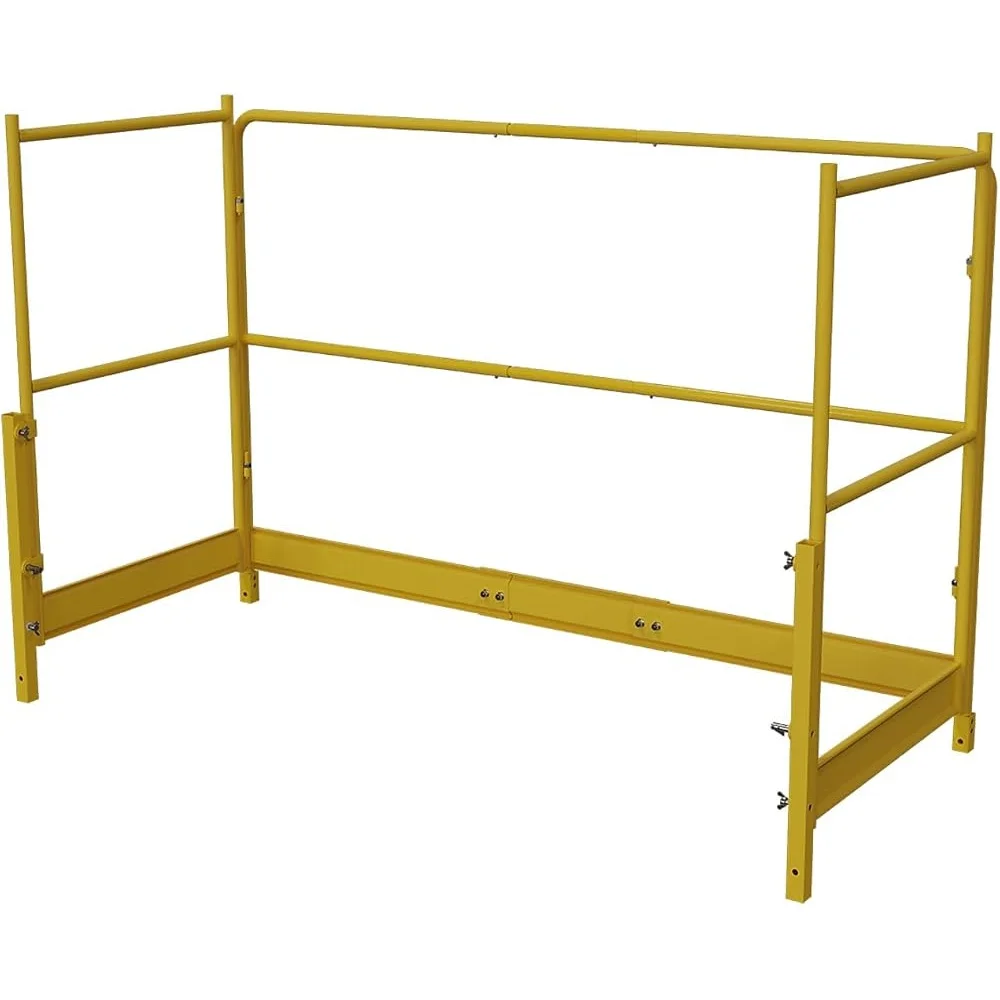 3-4 Multifunction Guardrail Safety Fall Protection Durable Steel Easy Installation Scaffolding Units High Visibility
