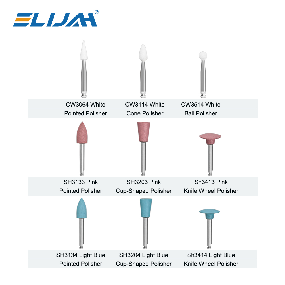RA0309 Zestawy do polerowania kompozytu dentystycznego Denspay Zestaw do polerowania żywicy dentystycznej do kąta końcówki o niskiej prędkości