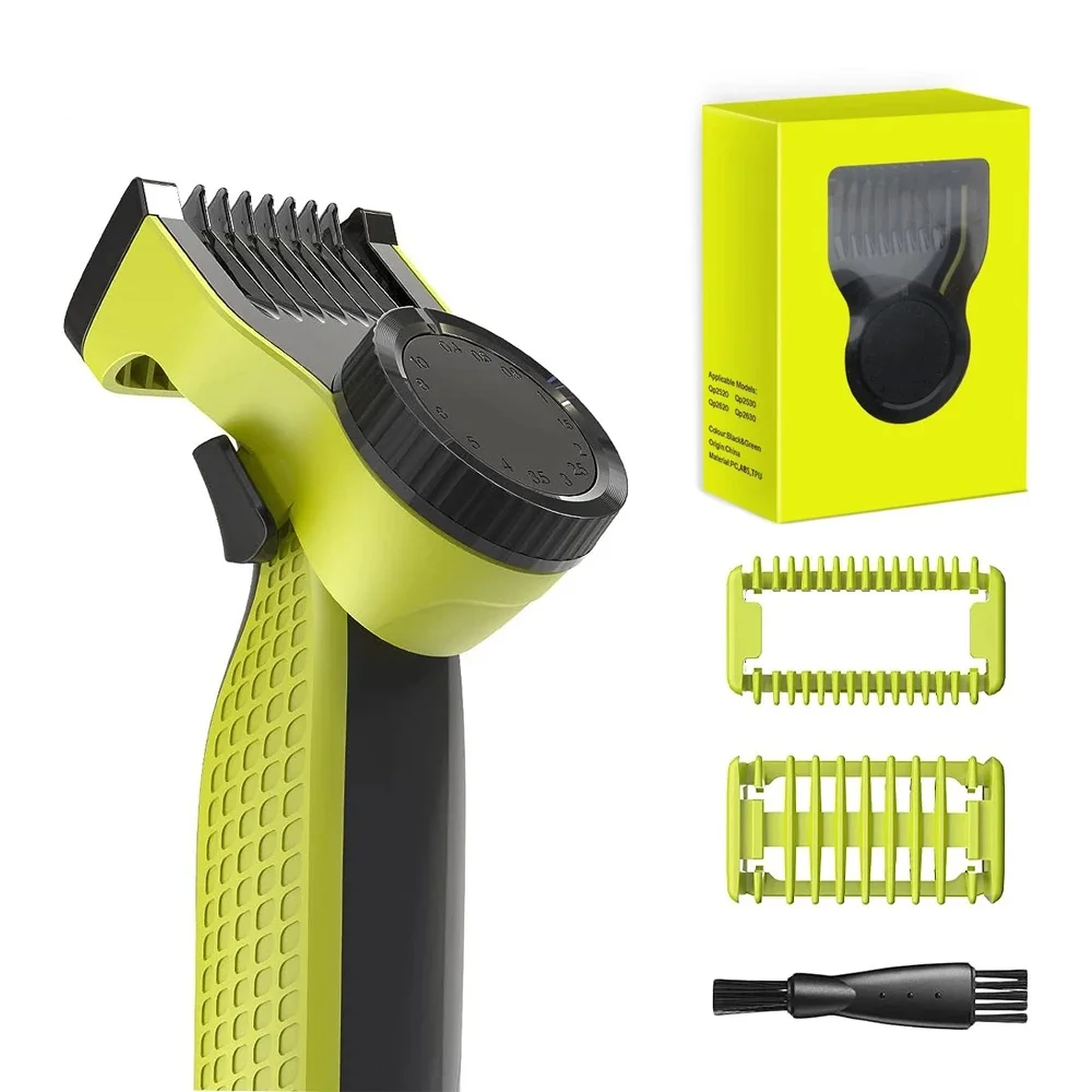 Trimmer Clipper Gids Kam 0,4 tot 10 MM Scheerapparaat Snijkop Accessoires QP2520 QP2530 QP2630 QP2620 14-lengte verstelbare kit
