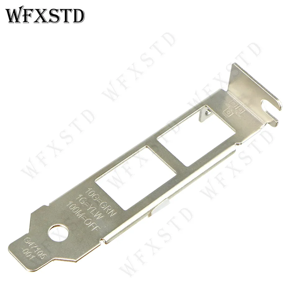 1pcs Low Baffle Profile 2U Bracket For Intel X540-T2 X550-T2 E10G42BT 10G Network Card Support Board
