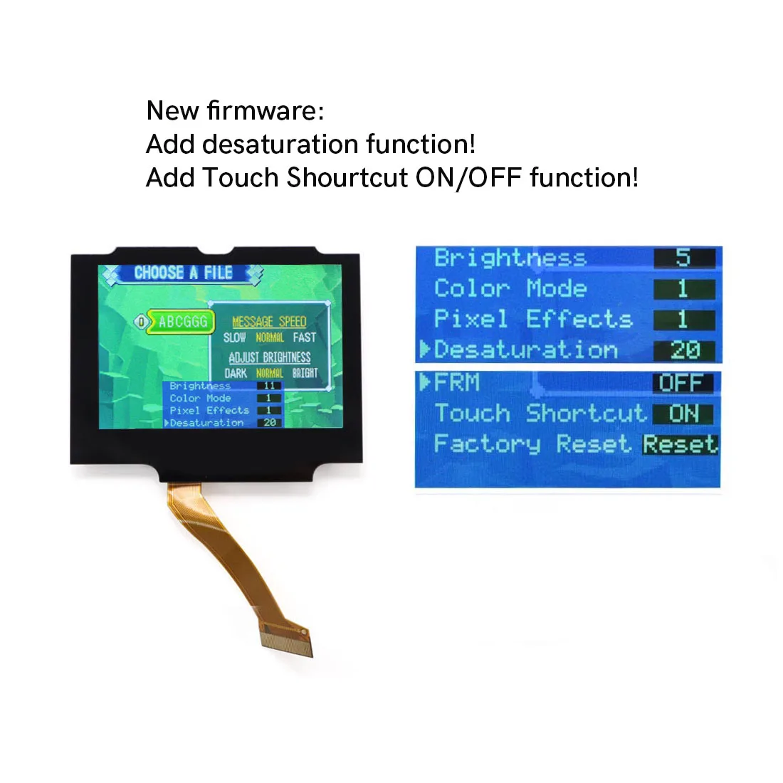 HISPEEDIDO V2 IPS GBA SP Đèn Nền Backlit LCD Thay Thế Đổi Bộ Dụng Cụ Dành Cho Game Boy Advance SP Cắt Sẵn Vỏ ốp Lưng