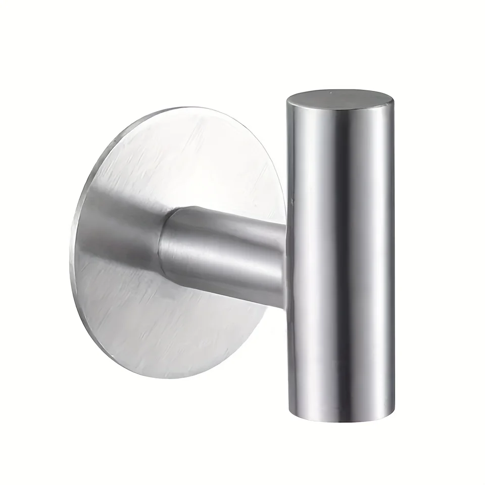 1 st, zelfklevende haak zonder ponsen, roestvrijstalen badkamerhaak, badkameraccessoires keukenorganizer