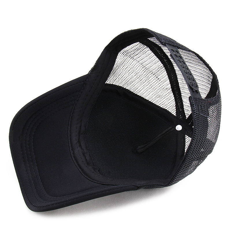 Unisex-Kappe, lässig, einfarbig, Netzstoff, Baseballkappe, verstellbare Snapback-Hüte für Damen und Herren, Hip-Hop-Trucker-Kappe, Streetwear, Papa-Mütze