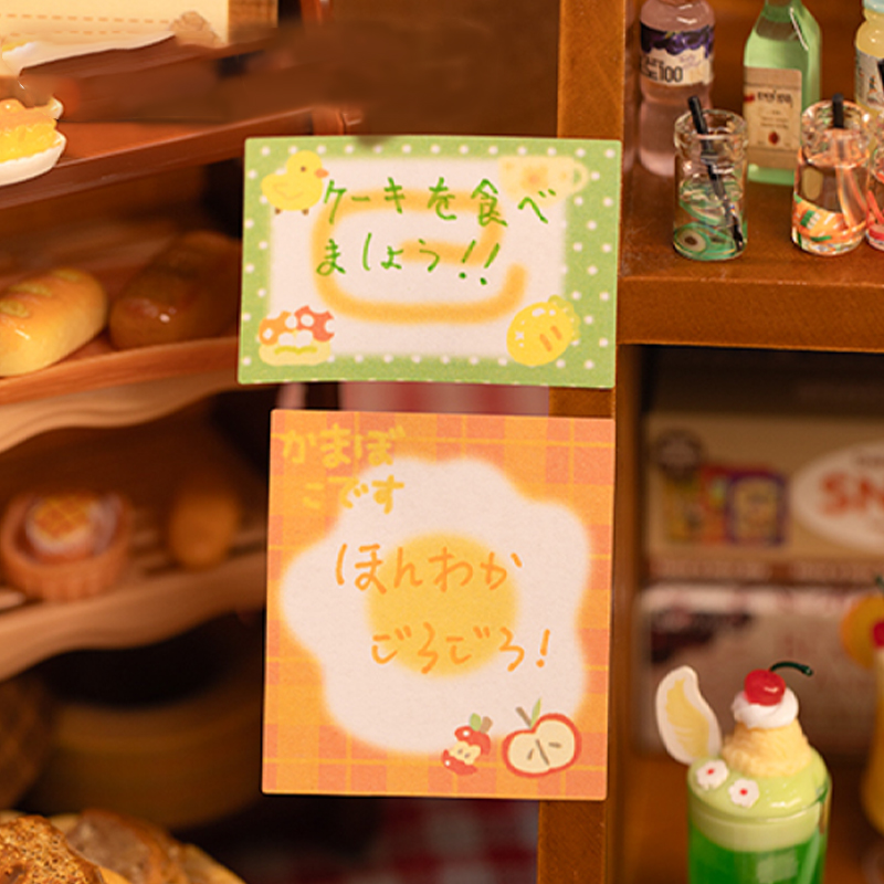 Mr. Paper 1Style 42 Teile/beutel Munchkin Convenience Store Serie Beschreibbare gestanzte Aufkleber Buch DIY Handbuch Material Dekoration Karte