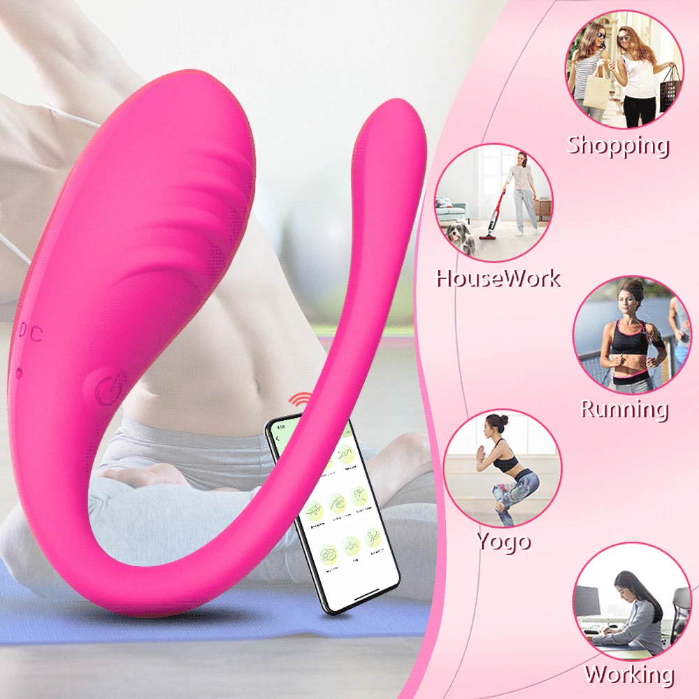 アプリバイブレーター女性用長距離 Bluetooth G スポットディルド着用振動卵女性膣ボールパンティー大人のおもちゃカップル用