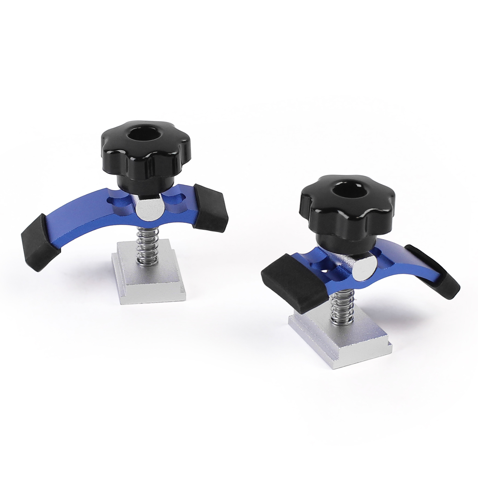 1/2pc t track hold down braçadeira, perfil de corte duplo universal t-track braçadeira, carpintaria t slot braçadeira para roteadores furadeiras