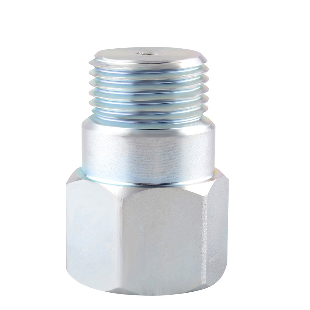 34Mm Korte Stijl Auto Zuurstofsensoren Spacer Uitbreiding Adapter Universal-M18 * 1.5 Rechte Lambda Sensor Stop-Fix Cel