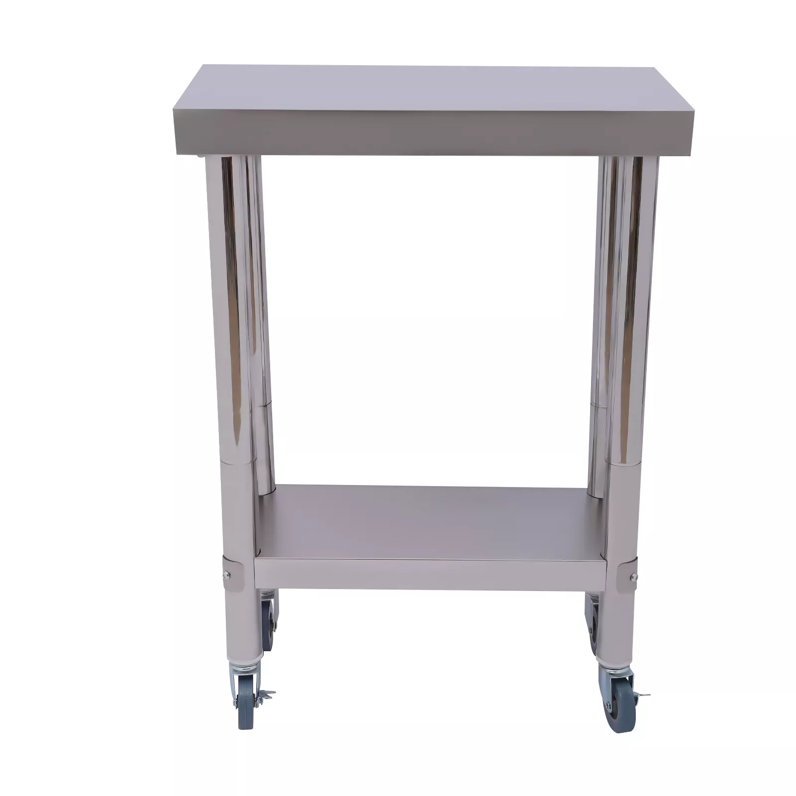 Arbeitstisch Gastronomy Kitchen Table Stainless Table Zubereitungstisch + Rollen