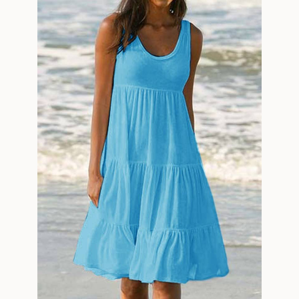 Robe mi-longue à bretelles sexy pour femmes, dos nu, robe fendue, batterie chic, solide, boîte de nuit, fête