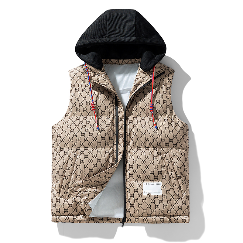 Colete de algodão, outono e inverno, colete solto e moderno para estudantes do ensino médio e adolescentes, agasalhos masculinos e femininos