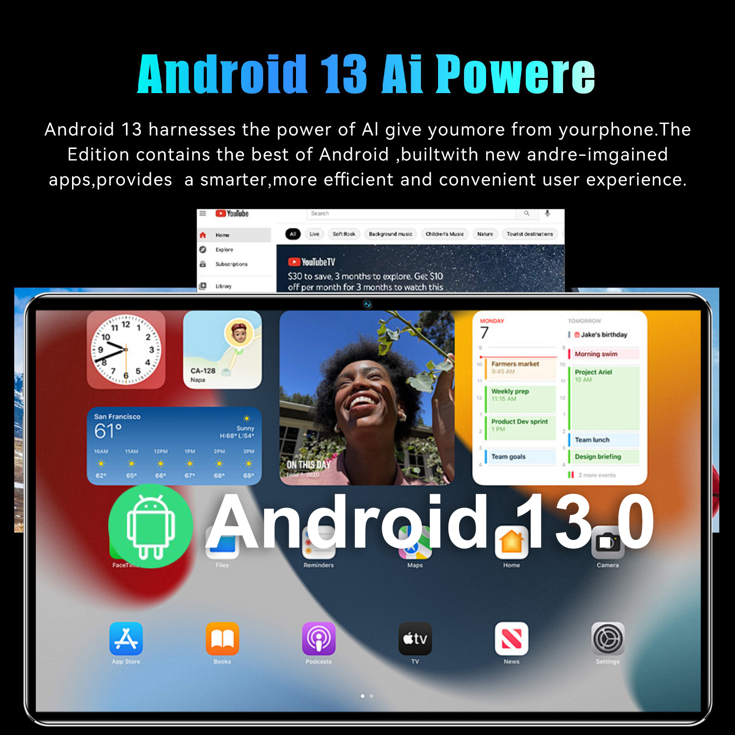 Original 5G Xioami Pad 16GB Ram 1TB Rom 11.6-inch 20000mAh Android 13.0 Bluetooth 14core WIFI Office GPS HD Tablet with keyboard